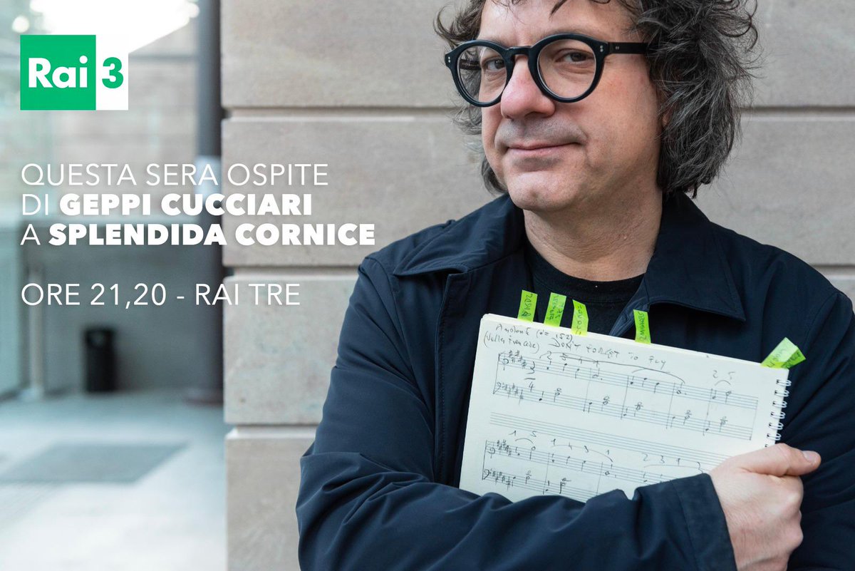 Stasera in prima serata su <a href="/RaiTre/">Rai3</a> va in onda la nuova puntata di <a href="/SplendiCornice/">Splendida Cornice</a>, il programma condotto da <a href="/GeppiC/">Geppi Cucciari</a>. Ci sarà anche il nostro <a href="/remoanzovino/">Remo Anzovino</a> 🎹😍🎹
Link movieplayer.it/news/splendida…