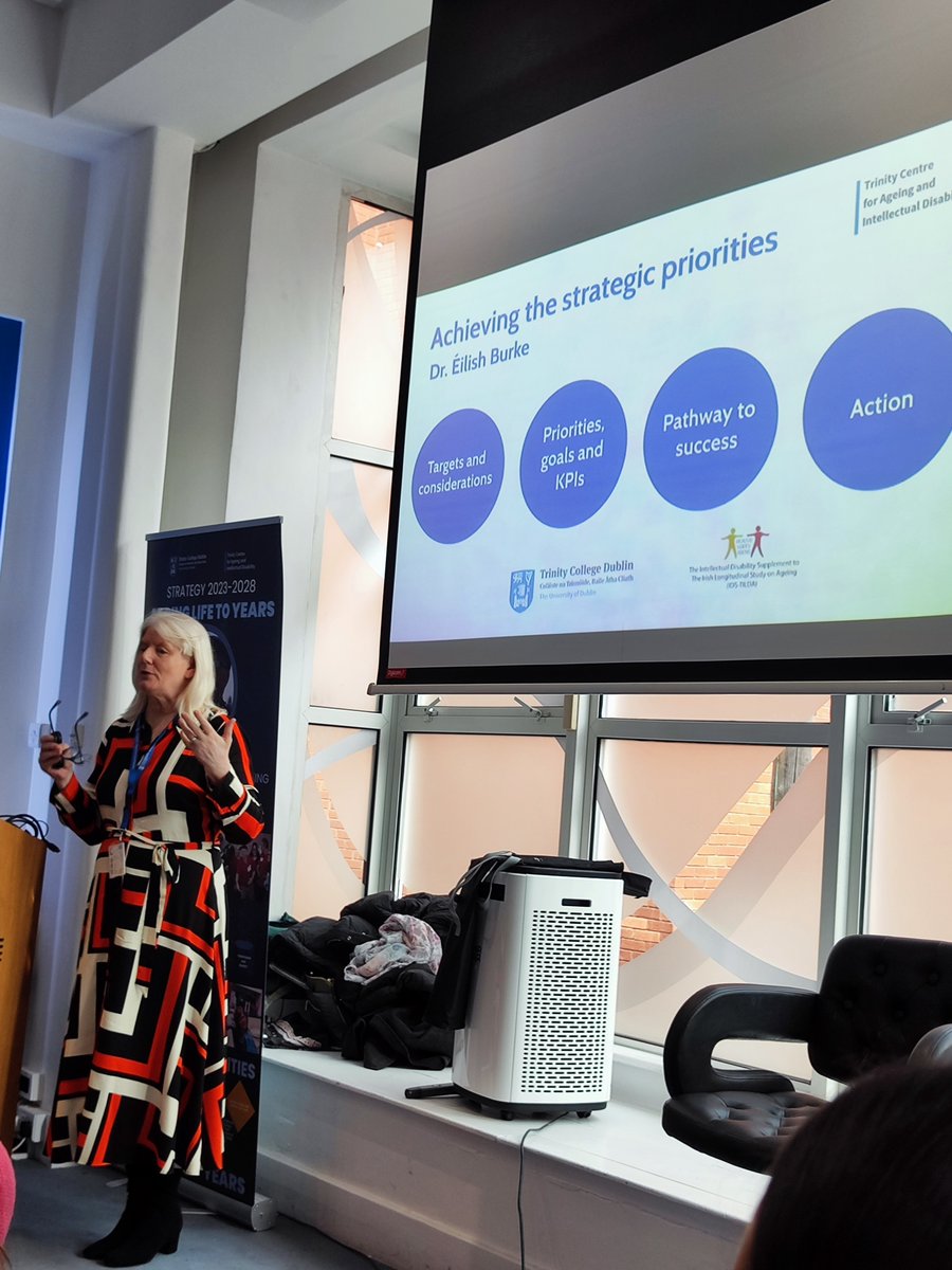 Trinity Centre for Ageing & ID (@ageingwithid) on Twitter photo <a href="/ageingwithID/">Trinity Centre for Ageing & ID</a> launches it's new five-year strategic plan #AddingLifeToYears today. TCAID will continue to build better lives for people with an #IntellectualDisability through continued #Research and #Partnership.
<a href="/MccarrmMary/">Prof Mary McCarron</a> <a href="/TCD_SNM/">School of Nursing & Midwifery, TCD</a> <a href="/tcddublin/">Trinity College Dublin</a> <a href="/ageingwithID/">Trinity Centre for Ageing & ID</a> launches it's new five-year strategic plan #AddingLifeToYears today. TCAID will continue to build better lives for people with an #IntellectualDisability through continued #Research and #Partnership.
<a href="/MccarrmMary/">Prof Mary McCarron</a> <a href="/TCD_SNM/">School of Nursing & Midwifery, TCD</a> <a href="/tcddublin/">Trinity College Dublin</a>