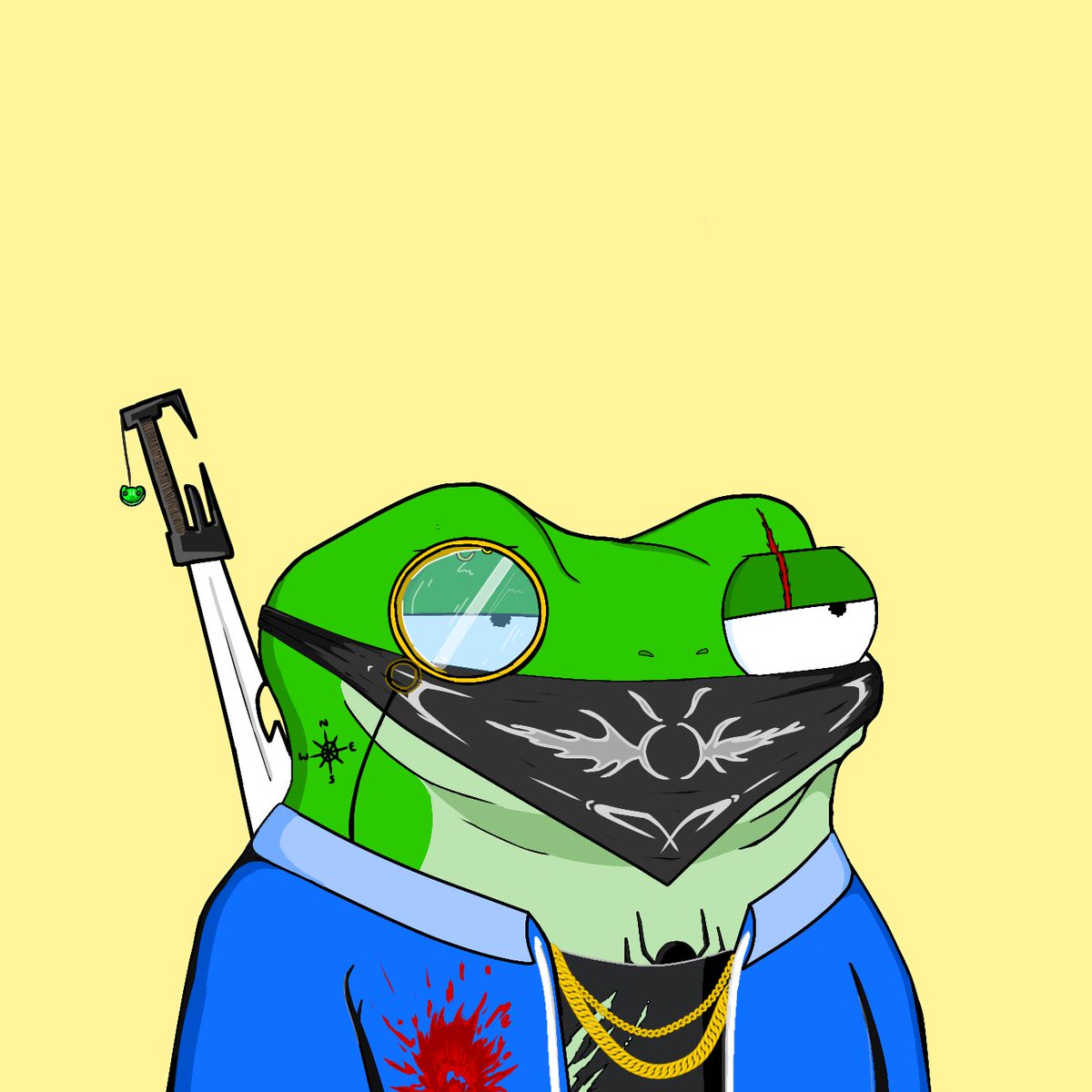 TheAlpha0007's tweet photo. @monkeyfrogsNFT My art entry
Took me 8 hours making this😅😁
Hope the @monkeyfrogsNFT team like it
#monkeyfrog
#MemeContest #artcontest #NFT https://t.co/vhkpQFhSni