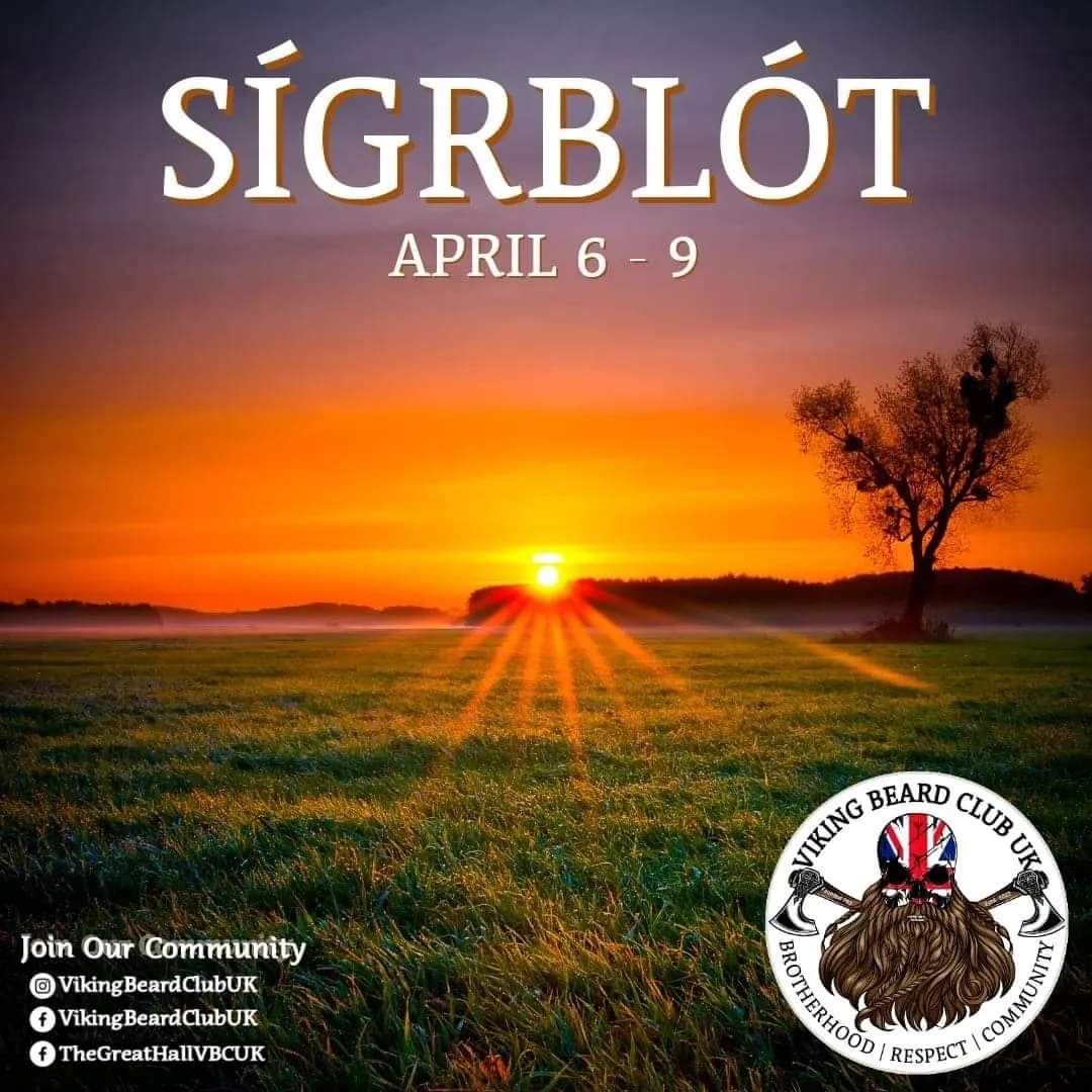 The arrival of GoaManuðr (Goa's Moon) marks the start of Sígrblót (Victory Sacrifice), which falls on the fourth full moon after the winter solstice. It's one of the historical celebrations that Odin tells us should be marked by a blót in the Ynglinga saga.

<a href="/VBCUK_Official/">Viking_Beard_Club_UK</a>