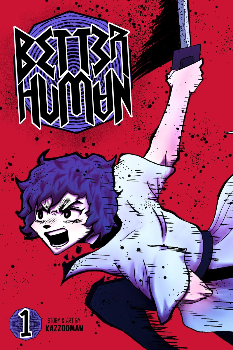 KazzooMan's tweet photo. Chapter #1 of BETTER HUMAN IS OUT NOW!!🔥  
I appreciate all the support❤️‍🔥✨
-Link bellow!
#manga #comic #art https://t.co/rkskxXkIp9
