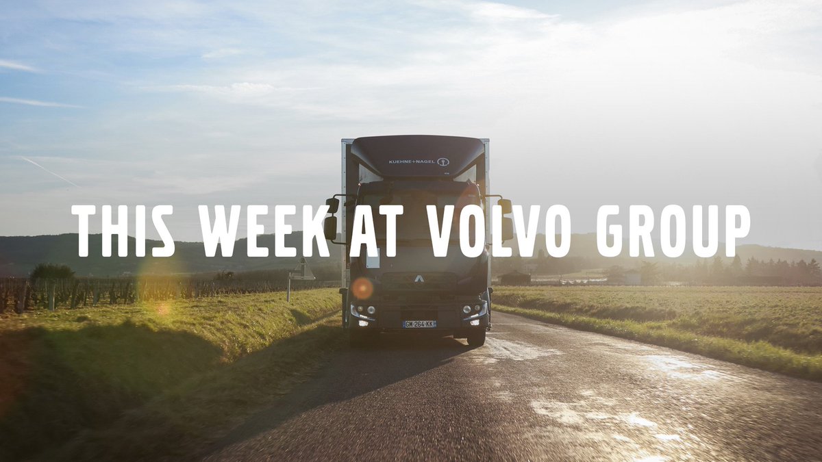 VolvoGroup's tweet photo. #VolvoGroupWeek:
➡️ CEO and President Martin Lundstedt explains why Volvo Group believes it’s time to #RethinkEuroVII
➡️ @RenaultTrucksCo delivers 23 electric trucks to @Kuehne_Nagel 
➡️ @ABVolvoPenta tells the story of 40 years with Duoprop https://t.co/ArAHanfKjB