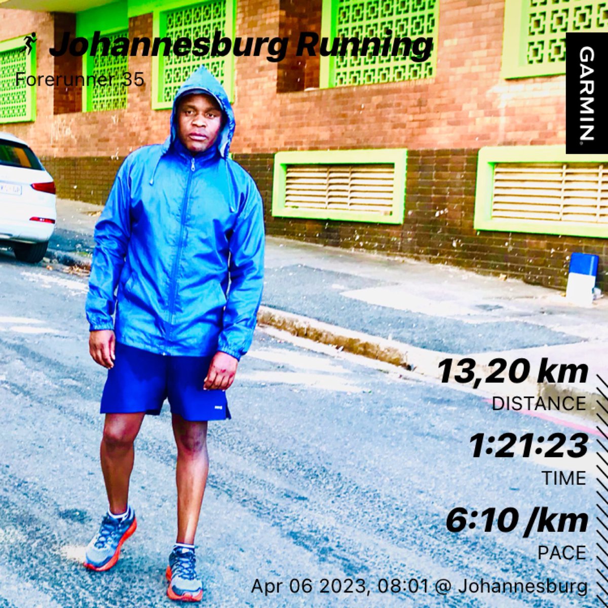 The focus before the Easter Weekend RunMania. This is how i rep my hood.
#UltimateHumanRace 
#TheJourneyIsTheDestination  - Comrades