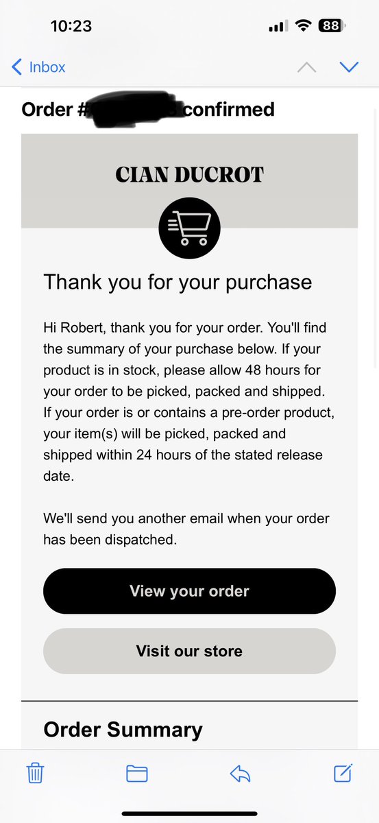 RobertStackho12's tweet photo. @Cian_ducrot Got it ordered already 😍 can not wait for it to arrive 🙌🏻 https://t.co/uExmyoZd1D