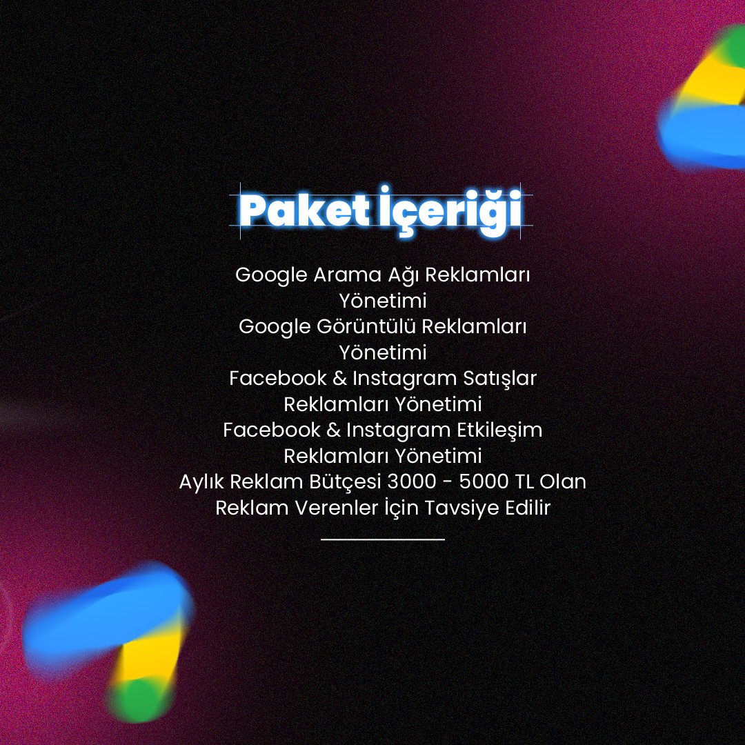 wibexe's tweet photo. Google ve Facebook Reklam Yönetimi Paketlerimize Gözatın!🎯

Google ve Facebook Reklamlarınızdan Maximum Verimi Almak İçin Reklam Yönetimi Paketlerimiden Size En Uygun Olanı Seçin Reklam Bütçenizi Daha Etkili ve Doğru Kullanın🏆 https://t.co/Z8XSy8hBOk