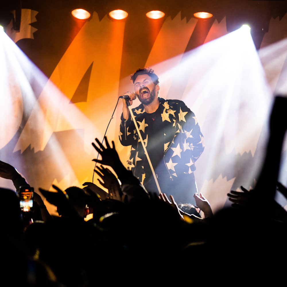 RangersFC's tweet photo. 📸 @EdmistonHouse, presented by Park’s Motor Group, hosted the first-ever live music concert at the new venue on Friday.

🎸 Glasgow-based indie band @noiseglasgow kicked off the show, followed by the incredible @saintphnx.

Click below to check out the gallery 👇