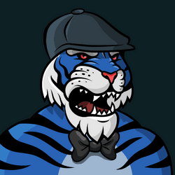 Tenacious Tiger #7413 SOLD! Price: ◎0.01.