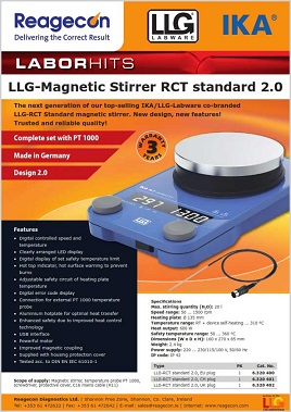 Why not check out our LLG-Magnetic Stirrer RCT Standard 2.0. Comes with Digital Control Speed, LED, USB Interface and Adjustable Safety Circuits. Tested to DIN EN IEC 61010-1 and 3 Years Warranty. See more and Shop online now: bit.ly/40Ljhse
