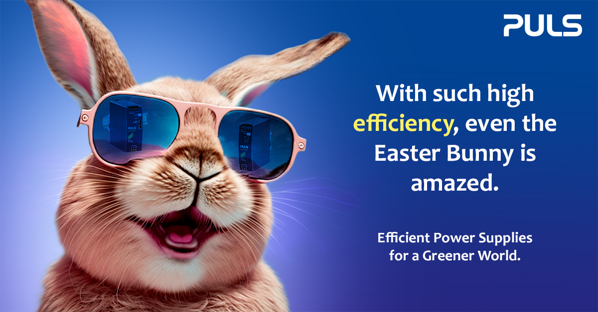 The #efficiency of power supplies is a key value for reducing #CO2 emissions. The higher the efficiency, the lower the power losses and thus the less energy is wasted. PULS achieves efficiency values of over 95% with its power supplies. Learn more: hubs.li/Q01Kv0wr0