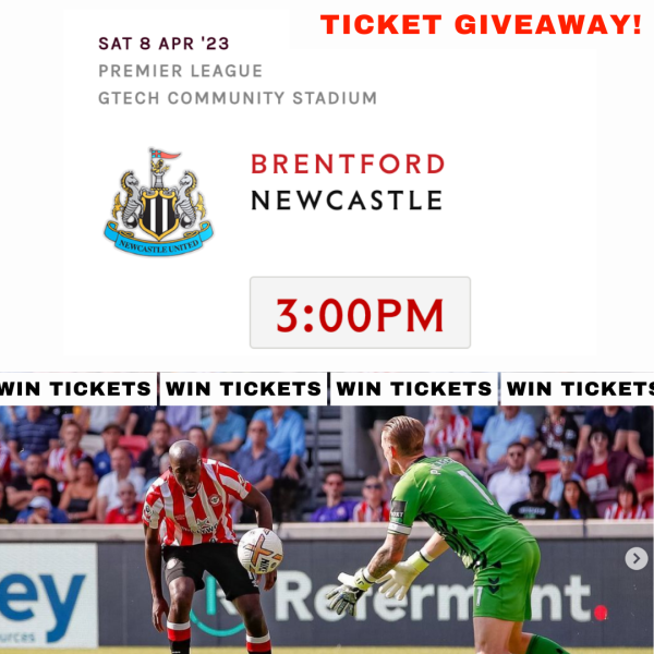 referment's tweet photo. TICKET GIVEAWAY❗️Win 2 tickets to the @Brentford vs Newcastle match this Saturday the 8th of Apri.

Comment below to be in for a chance of winning. Good Luck! ⚽️

#eastergiveaway #footballtickets #football #brentford #newcastle https://t.co/bmeuTLmbrA