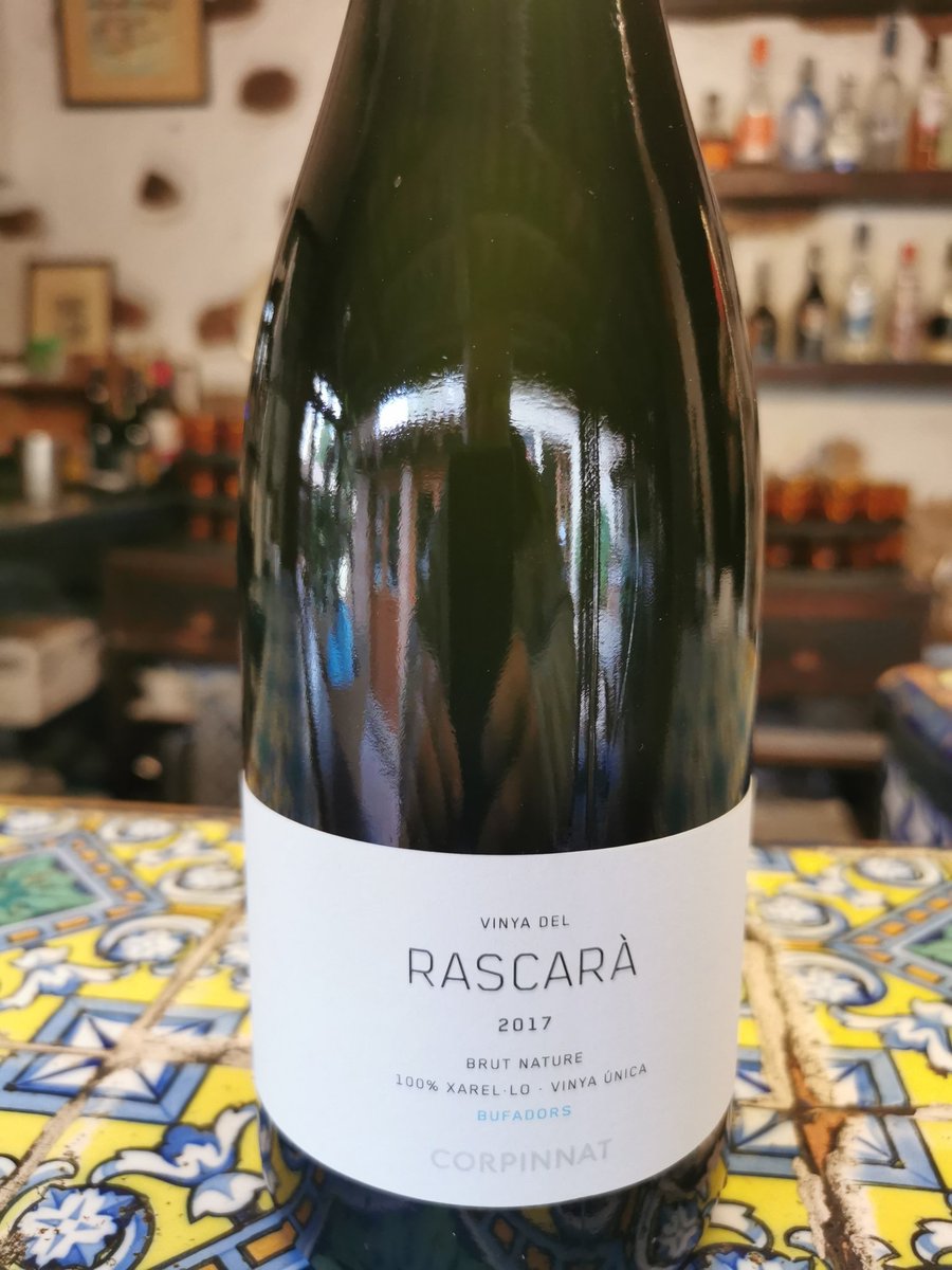 Nova adquisició.
El nou projecte del Ton Mata.
Espumós amb xarel·lo amb 64 mesos de cava i degorjat manual.