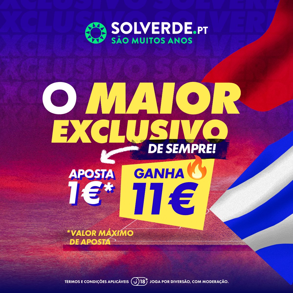 solverdept's tweet photo. 🔥 𝐎 𝐌𝐀𝐈𝐎𝐑 𝐄𝐗𝐂𝐋𝐔𝐒𝐈𝐕𝐎 𝐃𝐄 𝐒𝐄𝐌𝐏𝐑𝐄 🔥

Aposta 1€ no Benfica ou no Porto e ganha 11€! 

👉🌍 https://t.co/0Z89dCH2vL https://t.co/YRHiosZIFm