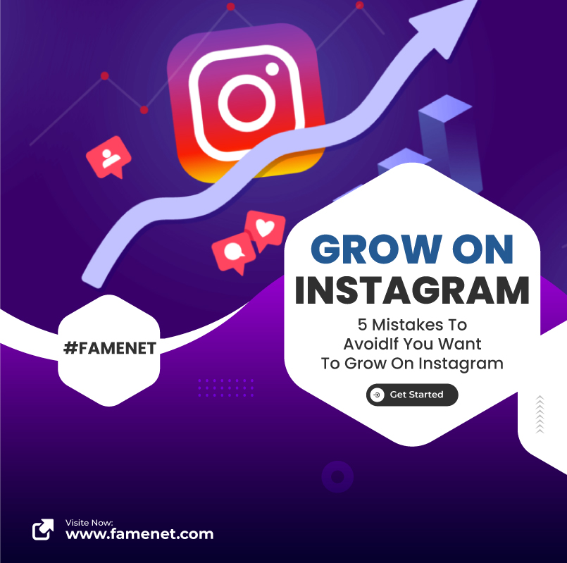 FameInfinity_'s tweet photo. 5 Mistakes To Avoid If You Want To Grow On Instagram
#instagram #influencer #marketing 
Read More : https://t.co/fzokOYhcXf https://t.co/oOzySmZtqz