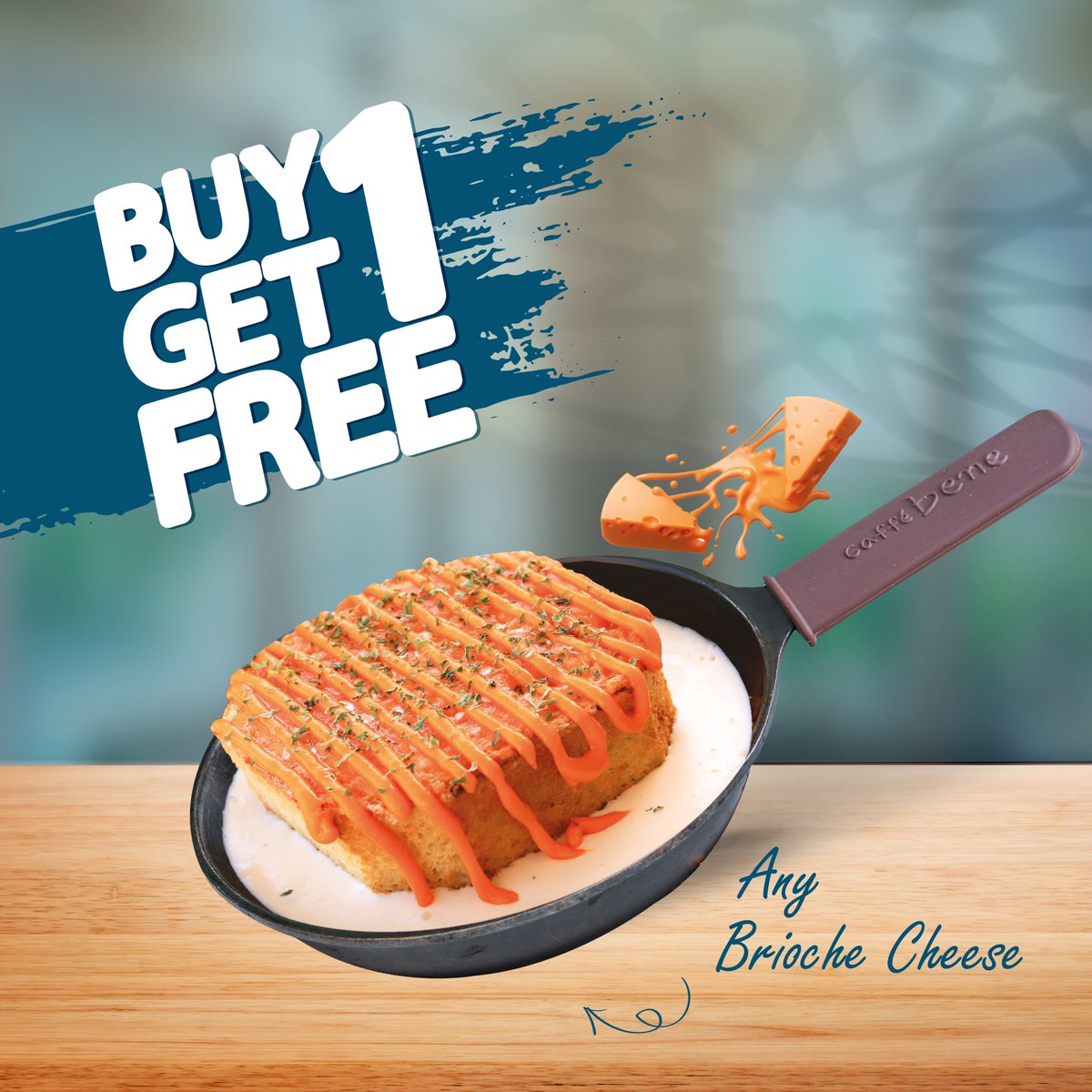 مع عروضنا الرمضانيه 🌙
اشتر ١ واحصل ١ مجاناً على بريوش بالجنبن اللذيذ مجاناً🤩
يمكنكم الحصول على العرض في فروعنا وجميع مواقع التوصيل

#ramadanmeals #caffebene #RiyadhKSA #riyadh_cafe #riyadhcafe #ramadan2023 #Buy1Take1