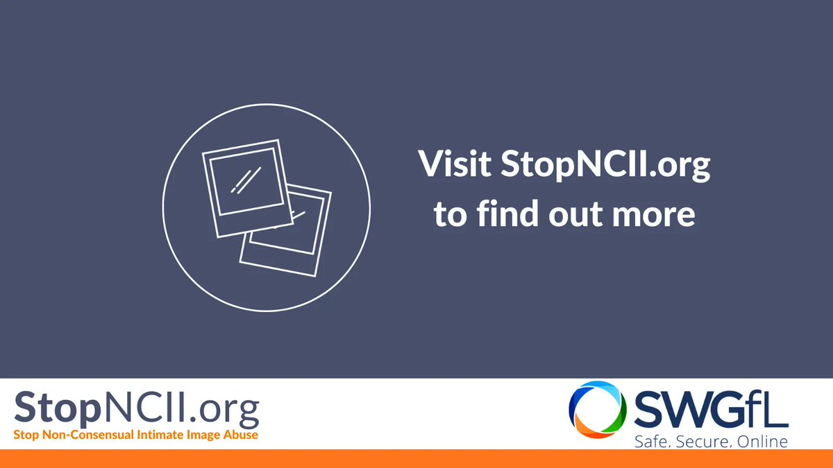 We know that intimate image abuse has a detrimental impact on those affected. The StopNCII.org tool works to prevent the sharing of intimate images on a global scale, across a variety of platforms.

#stopncii #prevention #tool #intimateimageabuse