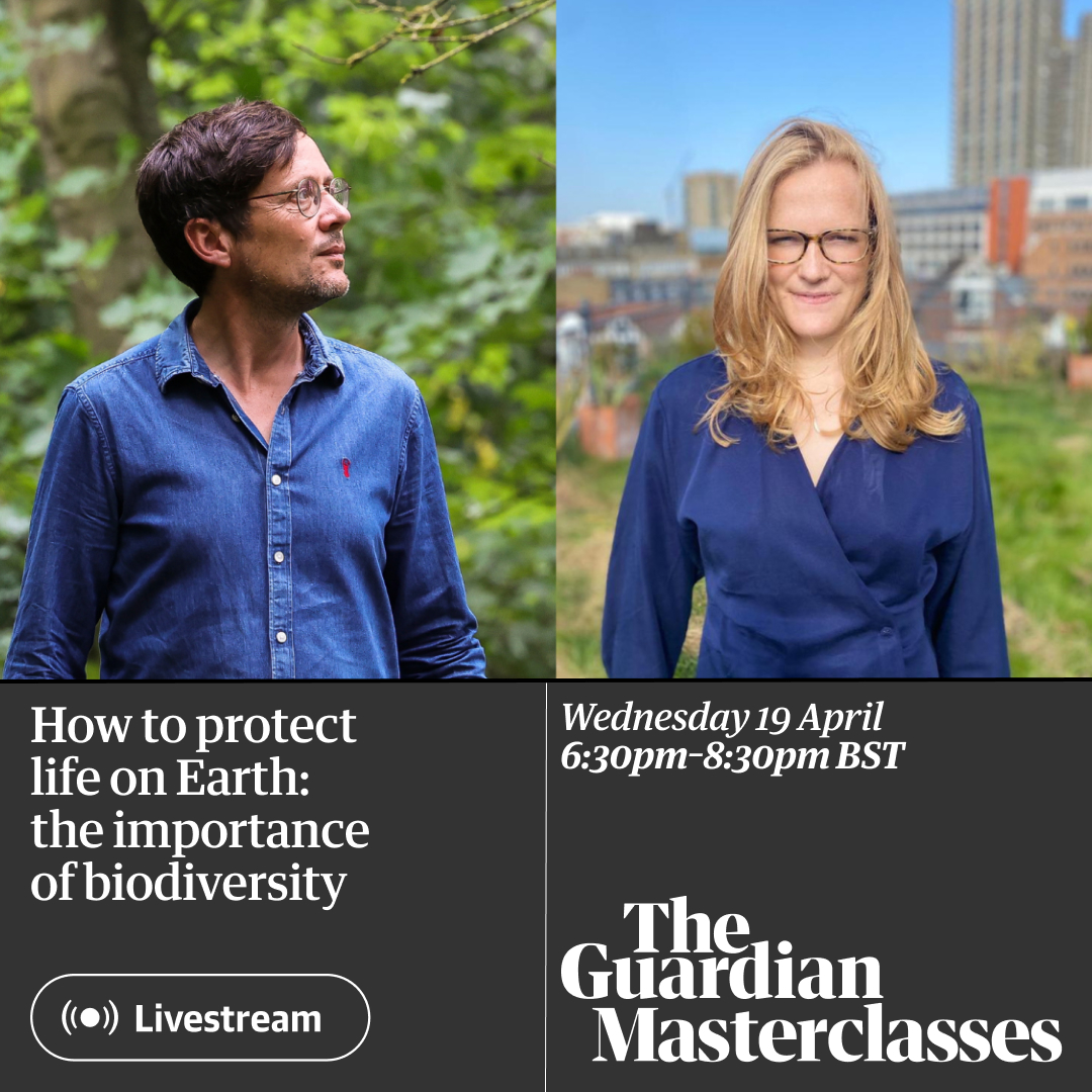 Nature is under threat as never before, but what does that actually mean? In a Guardian Masterclass, nature writer @patrick_barkham and the Guardian’s biodiversity reporter @phoeb0 will explain what is at stake. 🎟️ Book your @guardianclasses tickets: membership.theguardian.com/masterclass/ho…