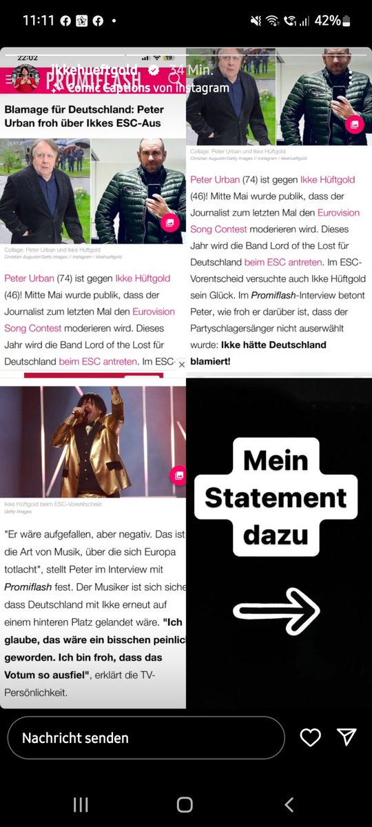 xDaniel_Fabianx's tweet photo. Dann hau mal raus damit🤣.....#ikkehüftgold #ndr #wolfslast #gerling #peterurban #eurodrama #unserliedfürliverpool #esc2023 #Eurovision2023 #escvorentscheid2023 @eurovisionde @Eurovision @ESC_kompakt https://t.co/z25mBIW7Do