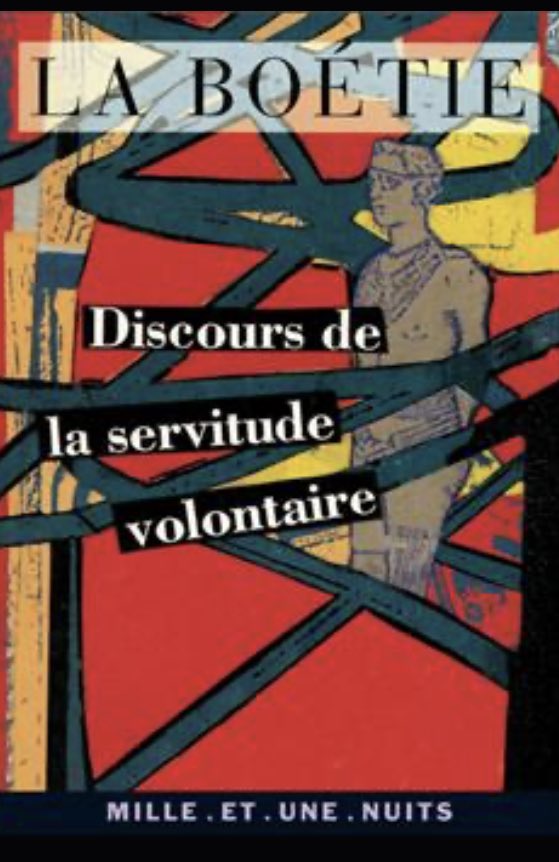 Conseil de lecture 2 :
Plus particulièrement destiné à toutes celles et ceux soumis aveuglément à la pensée d’un seul homme… 
#crisedemocratique #crisesociale #retraites