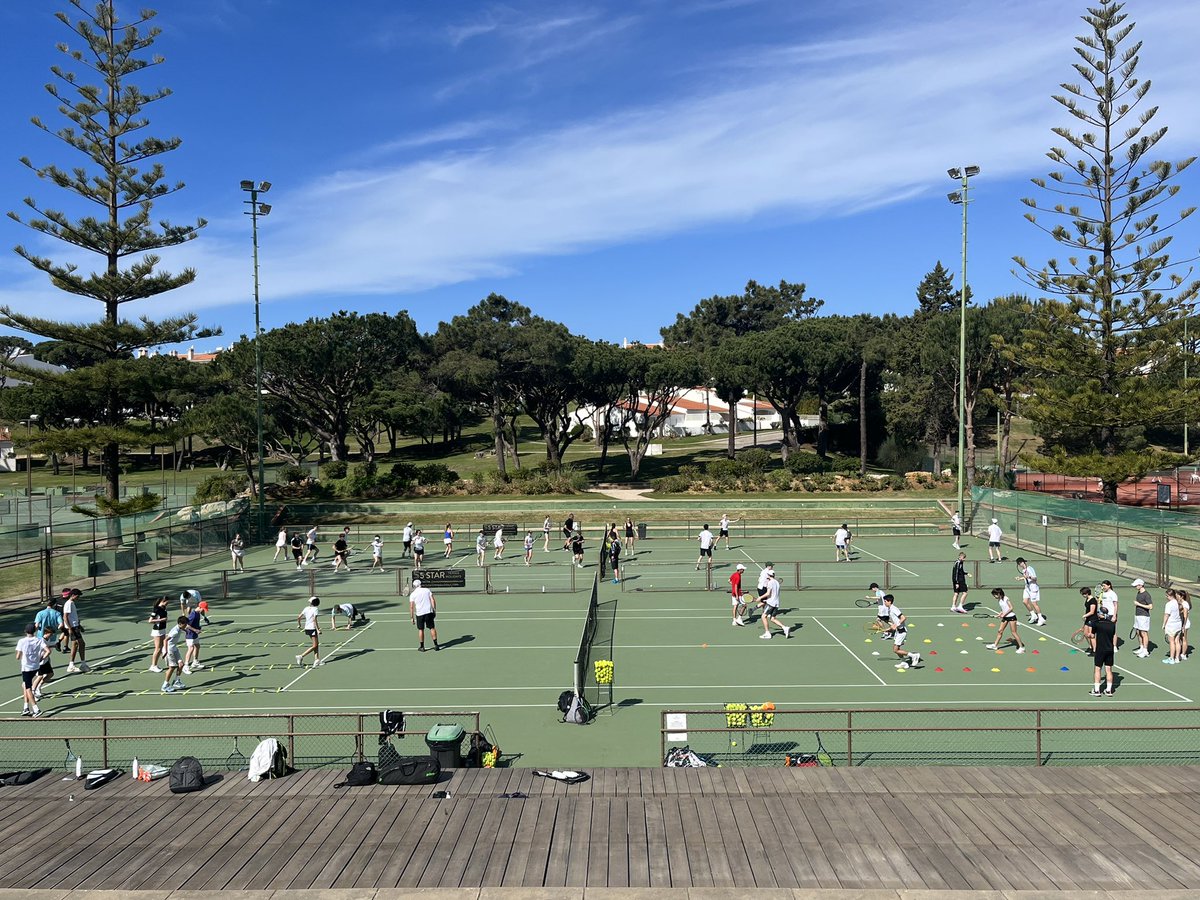 Dynamic warm up on the last day <a href="/5StarTennis/">5 StarTennisHolidays</a>