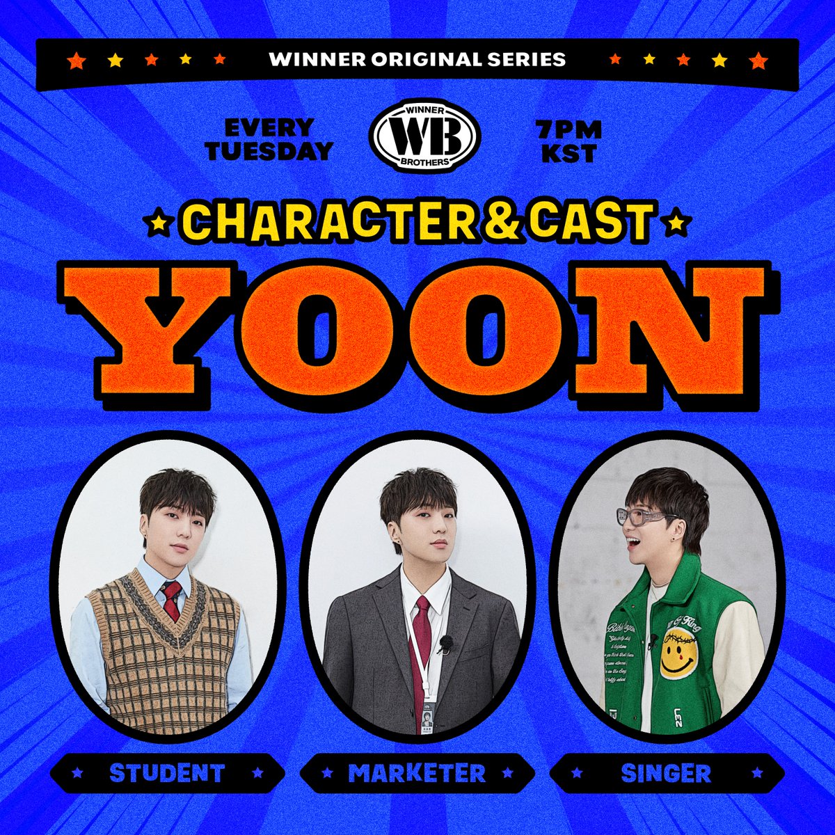 yg_winnercity's tweet photo. [📺WINNER BROTHERS📺] CASTING BOARD <YOON>

#WINNER #위너 #YOON #강승윤 #WINNER_BROTHERS #위너브라더스 #CASTINGBOARD #COMINGSOON #20230411_7PM #YG https://t.co/ZeGgREeSJT