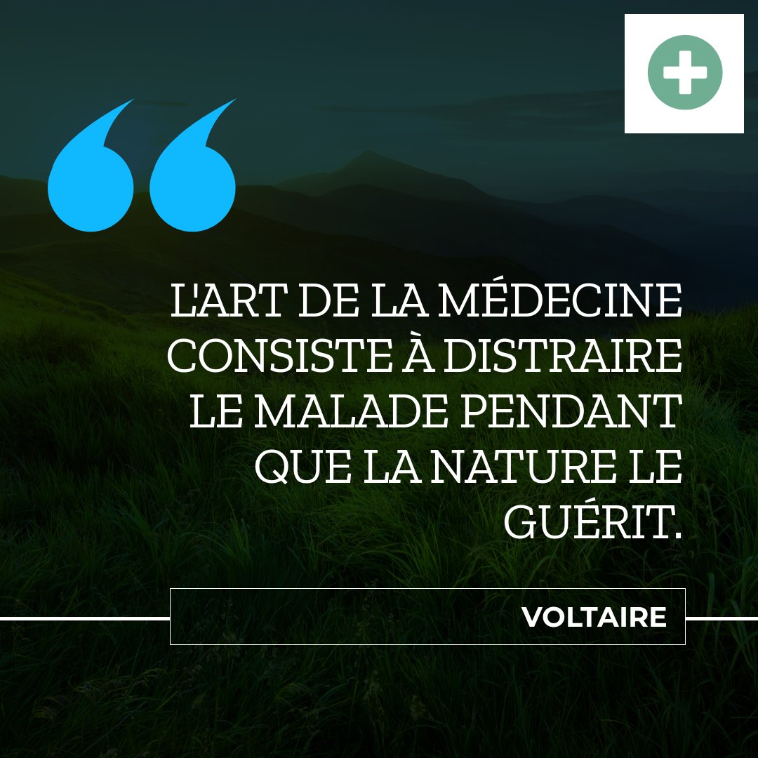 {Citation du jour} 😎

Quand la #nature fait bien les choses...🌿

#médecinedouce #médecinenaturelle #Voltaire