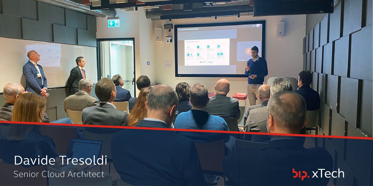 Bip_Group's tweet photo. 💥 All’Innovate Faster con @googlecloud e @IDC sull'approccio🛡️ End-to-End #SecurityModernization 🛡️
🎤 Sul palco Davide Tresoldi e @Ku0m Teo Santaguida per parlare di #SecurityByDesign e l'innovativo #SecurityOperationCenter – Autonomic Security Operation.
#cybersecurity https://t.co/7YcVtFGbhN