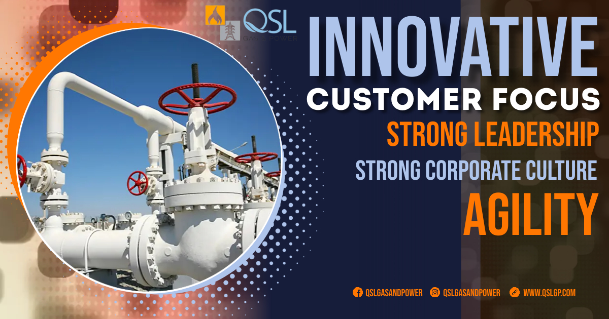 At QSL Gas and Power we adopt the necessary core values to ensure good customer retention and business continuity.

#TeamQSL#QSLGasandPower#corevalues#gassupply #business #power #gas