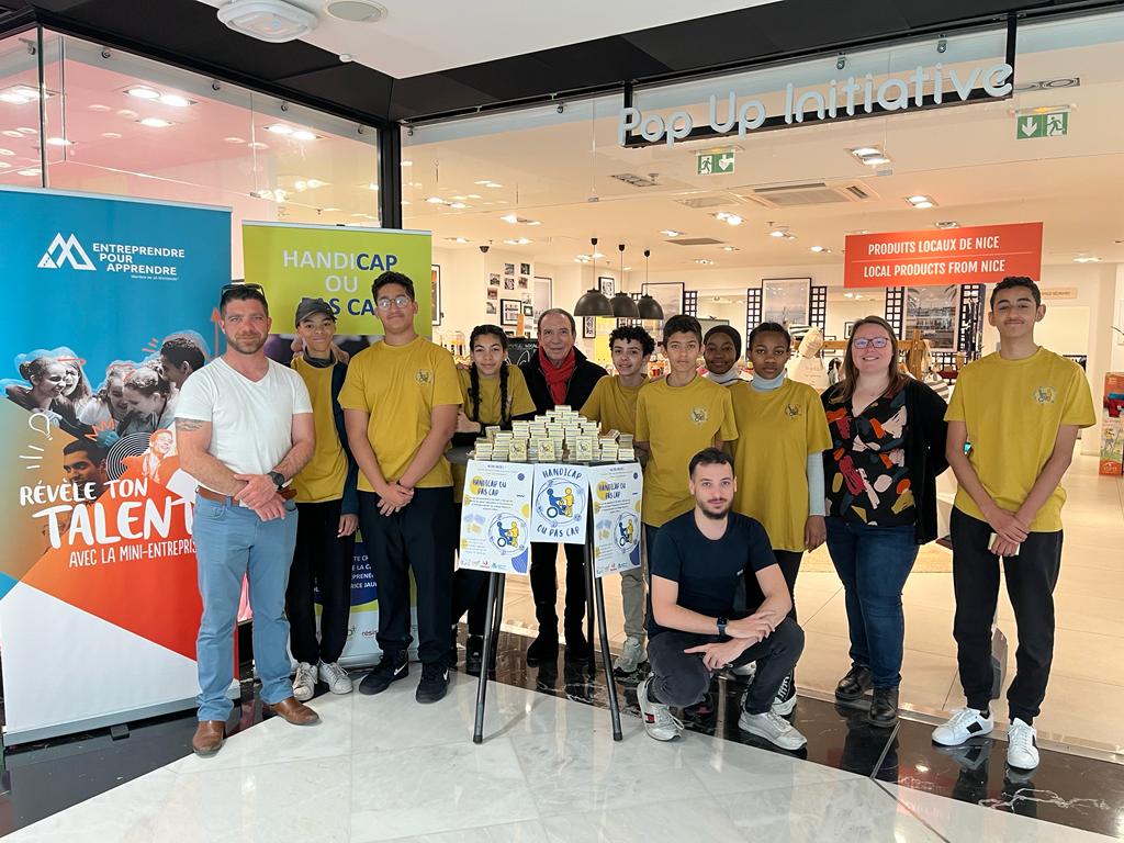 Le projet du <a href="/College_Jaubert/">Collège Maurice Jaubert</a> vous attend à Nice Étoile aujourd'hui ! 
<a href="/AcademieNice/">Académie de Nice</a> <a href="/RegionAcPaca/">Région académique Provence-Alpes-Côte d'Azur</a> <a href="/LydiaRossi3/">Lydia Rossi</a> <a href="/EDUC_ECO_acNice/">Cellule Éducation Économie de l'Académie de Nice</a> <a href="/EDidierDafpic/">Didier Emmanuel</a> 
#MiniEntreprise