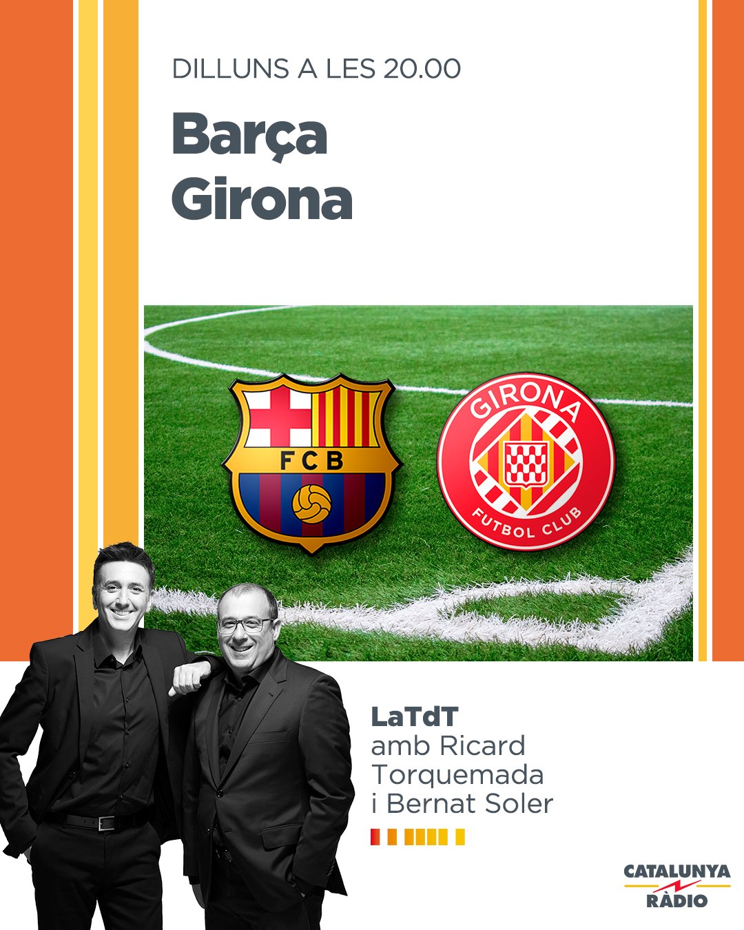 Intenso insalubre Último Catalunya Ràdio on Twitter: "🔴 Barça-Girona, a @LaTdT: quin pes tindrà la  decepció a la Copa? https://t.co/UGElG7Y92e https://t.co/MMWMlzVOZK" /  Twitter