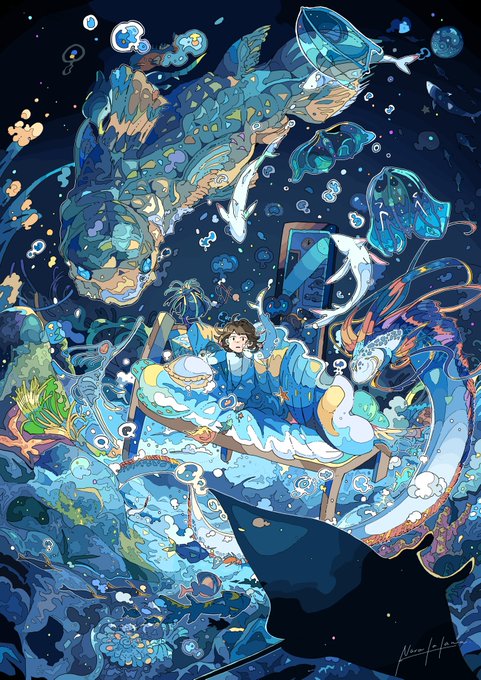 「coral signature」 illustration images(Latest)