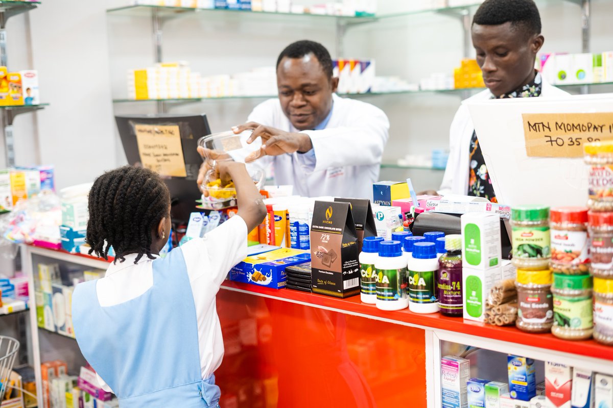 Sharing is at the heart of everything we do! ❤️
Whether it's expert advice, quality products or a sweet treat with our child clients, we're always here to share what we know and love with you. Join our community of health and wellness today!

#originchemist #ghana #pharmacy