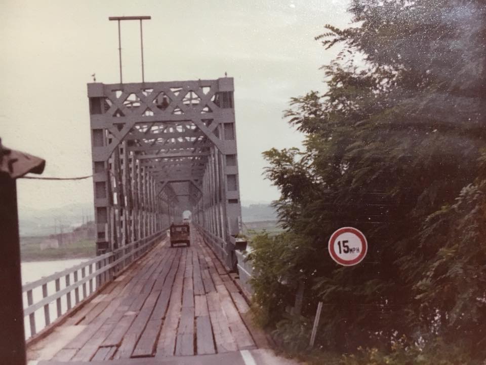Korean_DMZ_Vets's tweet photo. 1977/78 - Up on the Z - Freedom Bridge, photo courtesy of Fernando Flores! #freedombridge #imjinriver #2id #korea #rok #dmz #dmzwar #dmzvets https://t.co/YiDIkhQtsD