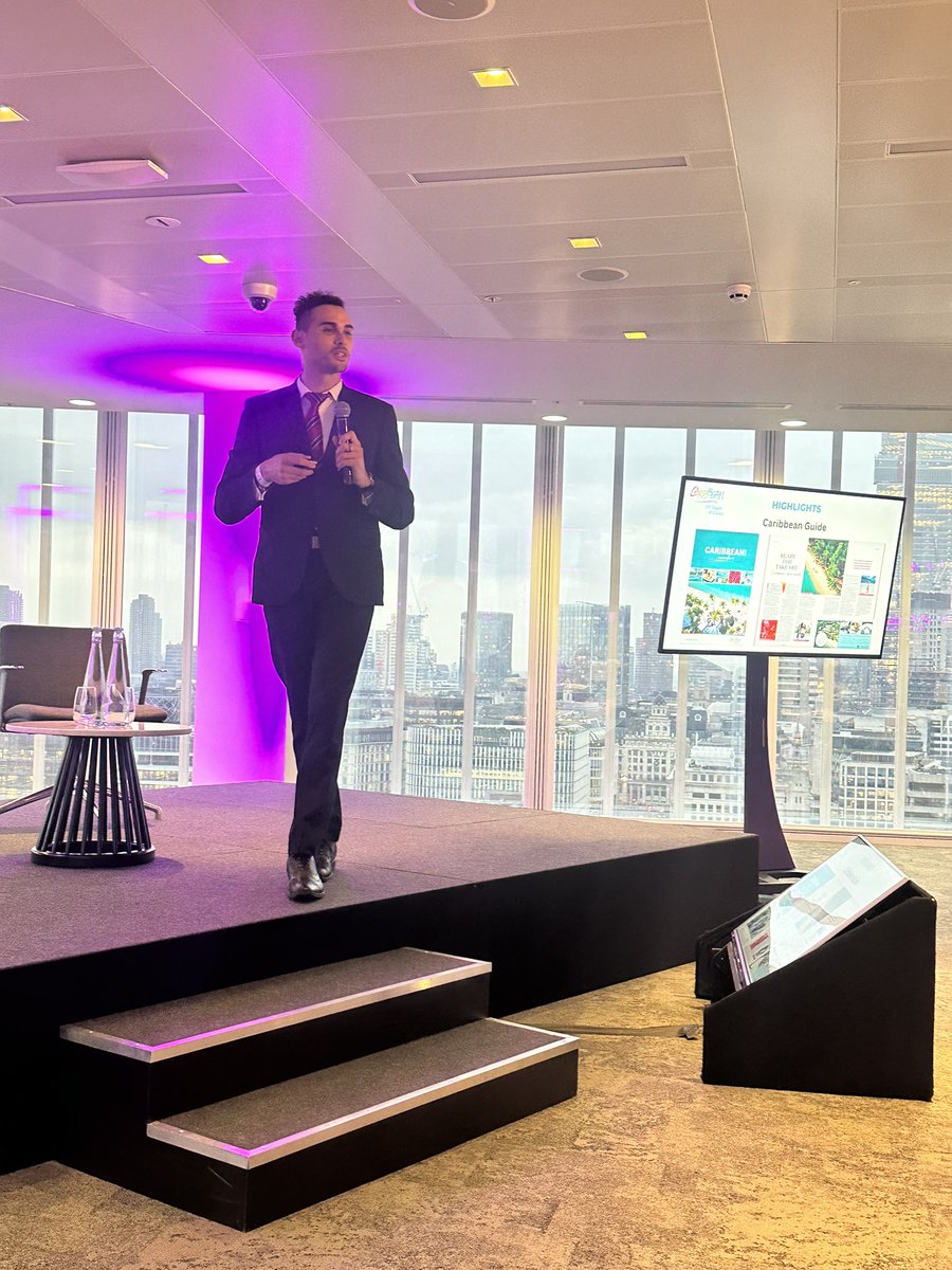 FINNtravel's tweet photo. Fabulous evening at CTO Chapter UK &amp; Europe’s Annual General Meeting at @NewsUK! Loved hearing from @Cathman on the latest travel trends 😀 @_LoveCaribbean #LoveCaribbean https://t.co/WFMULbVhHI