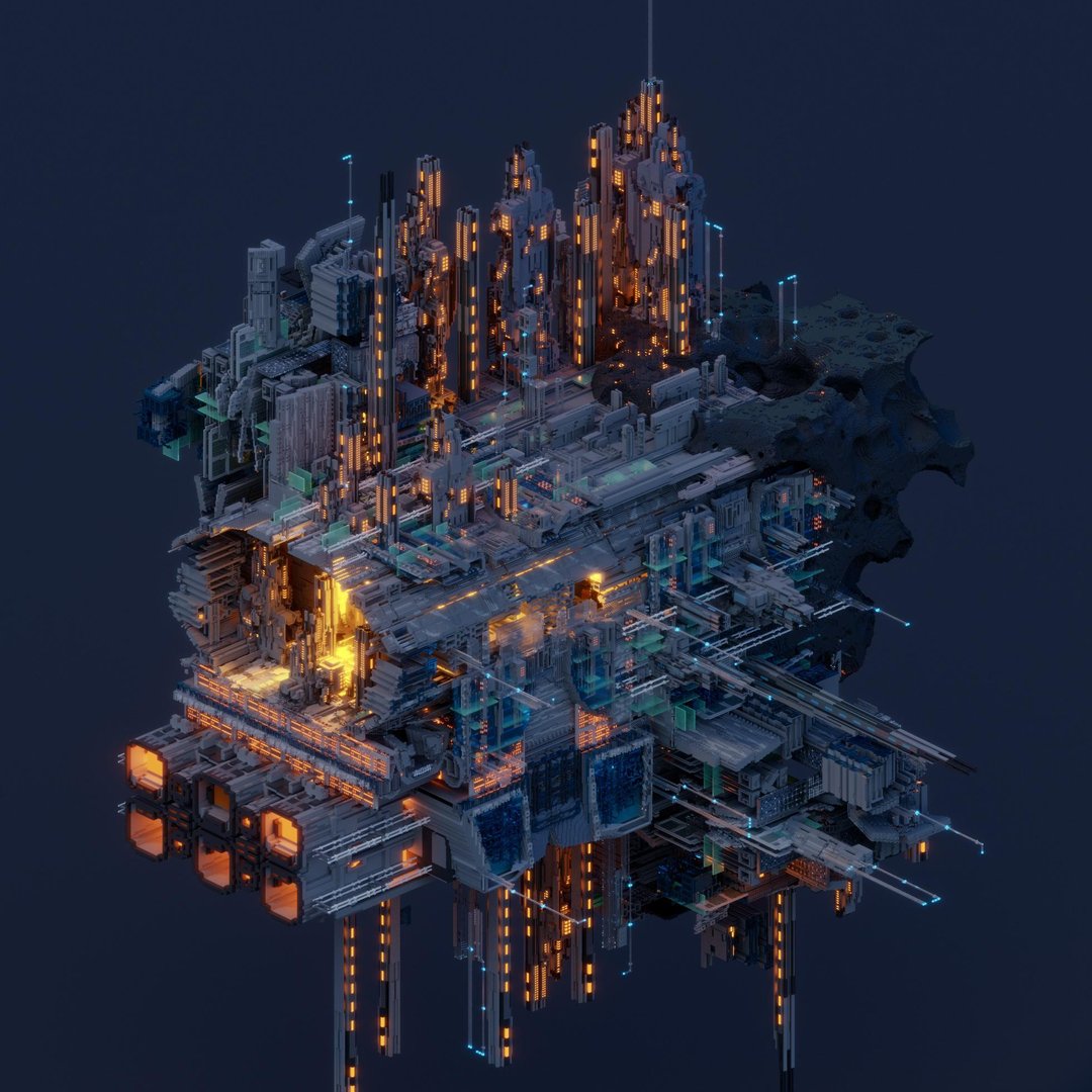 MVC_discord's tweet photo. New creation from @cryptallic #magicavoxel #voxel #voxelart https://t.co/f1zlqC8LZ6
