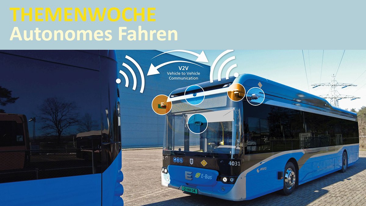 Heute in der Elektronik-automotive-Themenwoche "Autonomes Fahren": Platooning im öffentlichen Nahverkehr - München erprobt automatisierte Bus-Kolonnen.
t1p.de/fteb0
#ÖPNV #Mobilität #Platooning