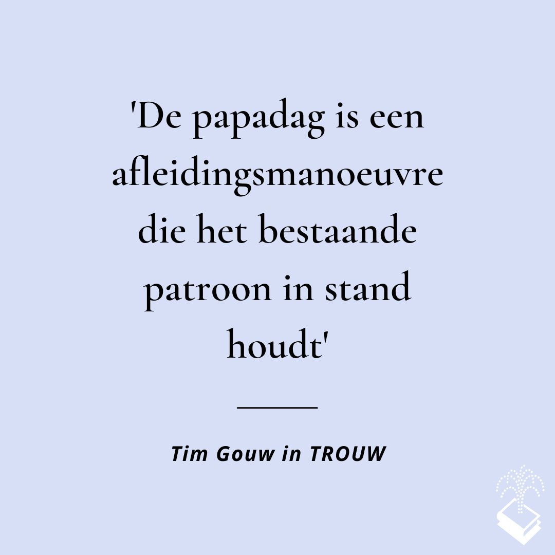 Lees het interview met auteur Tim Gouw (De thuisblijfvader) in Trouw: 'Mijn boek richt zich vooral op de progressieve koppels die wel zeggen dat ze de taken gelijkwaardig verdelen maar het eigenlijk niet doen.'⁠
⁠
👉️ Klik op de link en lees verder!
