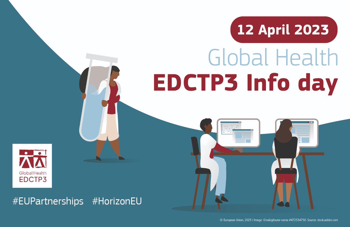 GabrielMariya's tweet photo. 📣Save the date➡️12/04 🗓️

#EUPartnerships are committed to delivering on global challenges, such as combatting #infectiousdiseases.

African &amp; EU researchers, innovators and interested stakeholders are invited at @EDCTP3’s info day.

Register👉https://t.co/X8tbth3xvr https://t.co/rcna0fRfbO