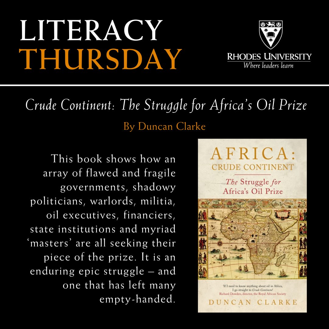Rhodes_Uni's tweet photo. #LiteracyThursday
For more info, and other great books, go to:
https://t.co/kJAwzk4YF3 https://t.co/URL29Ka527