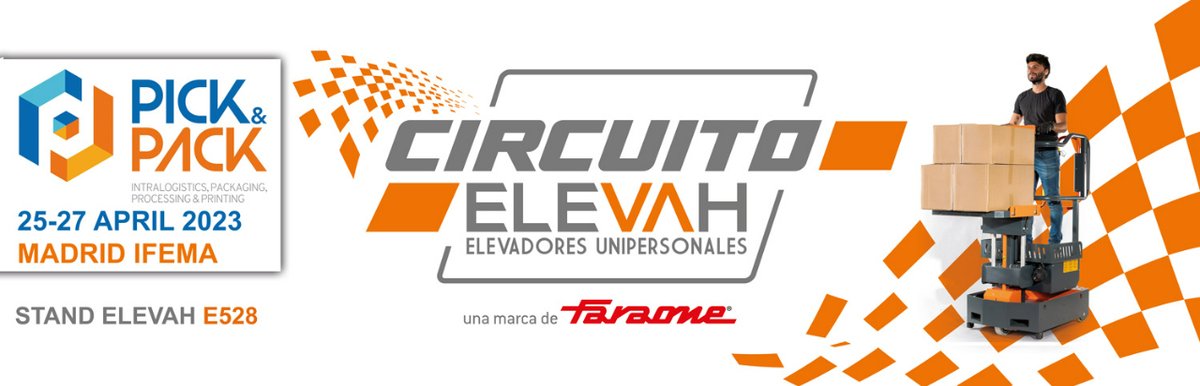 pickpackexpo's tweet image. Tenemos el placer de anunciar la participación de @Faraone_Spain en #PICKPACK2023 

📅25 - 27 abril 
📍 @IFEMA #Madrid

👉Regístrate a PICK&amp;amp;PACK: mtr.cool/otmlqajwmi
👉Participa en la demo: mtr.cool/zzdnbudzyt
#Faraone #Elevah #innovación