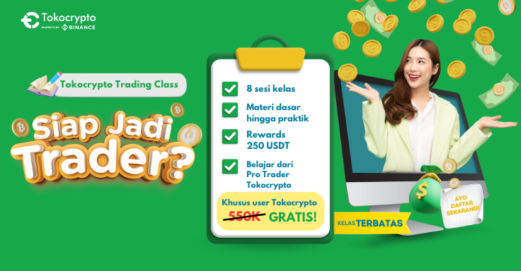 Tokocrypto's tweet photo. Yang kamu tunggu-tunggu! ✨ Tokonauts yang udah #SiapLebihJago trading wajib banget ikutan 🤑

𝗧𝗿𝗮𝗱𝗶𝗻𝗴 𝗖𝗹𝗮𝘀𝘀 𝗧𝗼𝗸𝗼𝗰𝗿𝘆𝗽𝘁𝗼 𝗯𝗲𝗿𝘀𝗮𝗺𝗮 𝗣𝗿𝗼 𝗧𝗿𝗮𝗱𝗲𝗿 @fyqiehfach  👨🏻‍💻📊

#tokocrypto #SiapLebihCuan #TradingClass #ProTrader #salamtothemoon https://t.co/FuzG2qYDDp