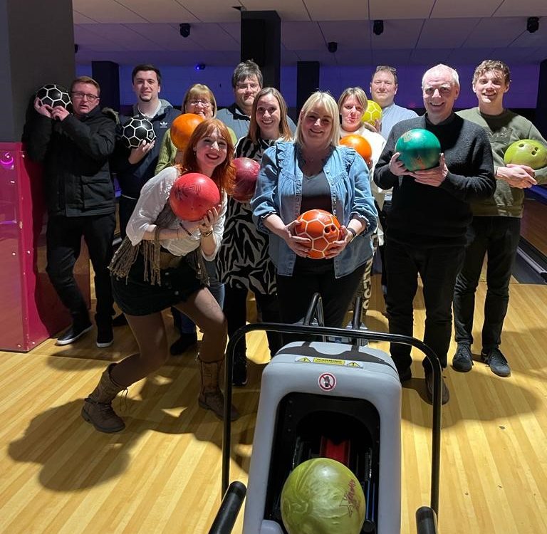 SADS_IT_Support's tweet photo. Work hard play hard!  That's our motto here at SADS IT Ltd.

It seems a lifetime ago since we all celebrated a successful year at our annual Christmas party so we decided to get competitive in a Ten Pin Bowling night.  ##teambuilding

https://t.co/6MJDgdMbKE https://t.co/boc6Gh8wX0