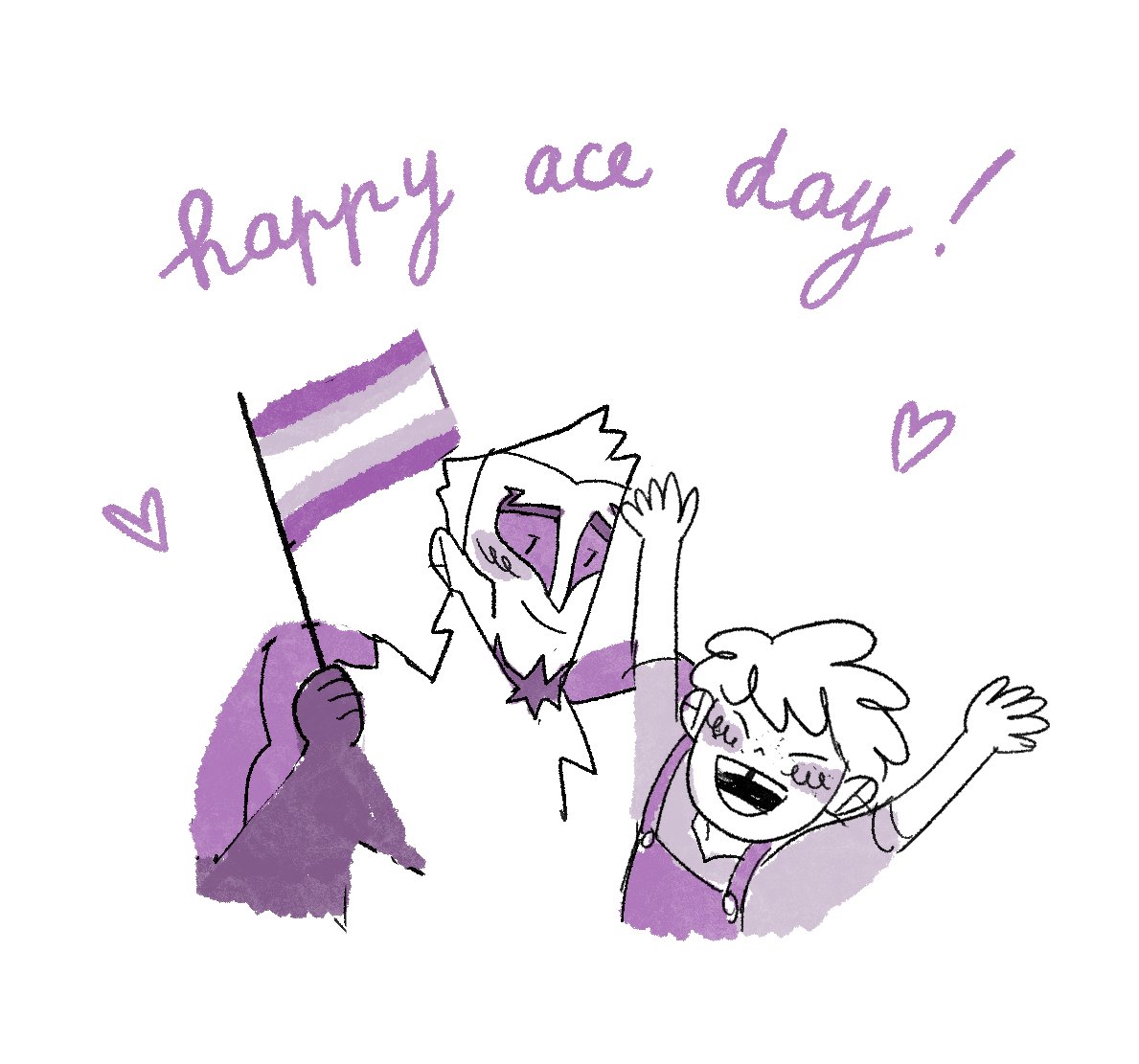 happy cool purple flag day!! ☂️🌌 
#IAD2023