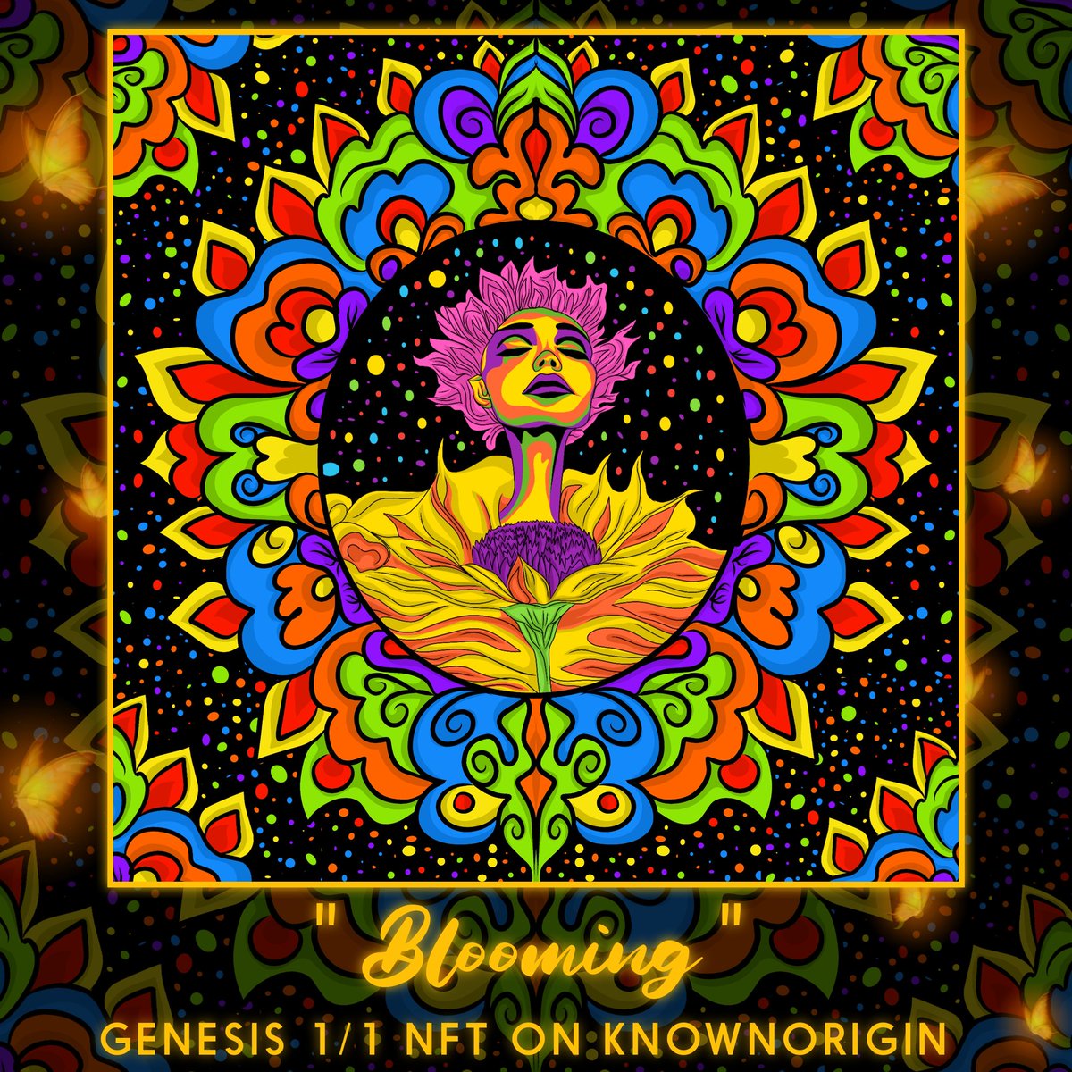 GM Favourites 💎

My Genesis 1/1 Drop is Live No as #Auction on <a href="/KnownOrigin_io/">KnownOrigin.io</a> 💙

" Blooming " 🌼🌈
- Bloom Like a flower ,
 Unfold your own beauty ✨

Place your bid 🫶
- Holder will get Special 1/1 Airdrop 🔥

Kindly go through thread 👇