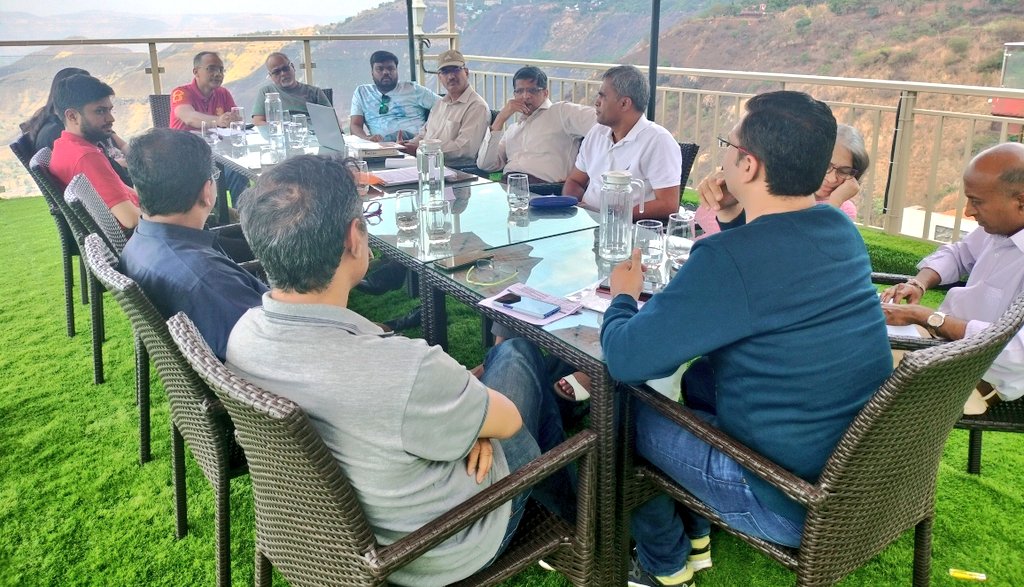 MCCIA_Pune's tweet photo. Team MCCIA for an off-site meeting to plan the activities and impact for the year 2023-24.

MCCIA undertakes various initiatives to support #MSMEs in #Maharashtra.

Stay tuned for updates and to participate.

▶️ Watch here how we did in the year 2022-23: https://t.co/OTqmFKnGxF https://t.co/xXX8gfxuaV