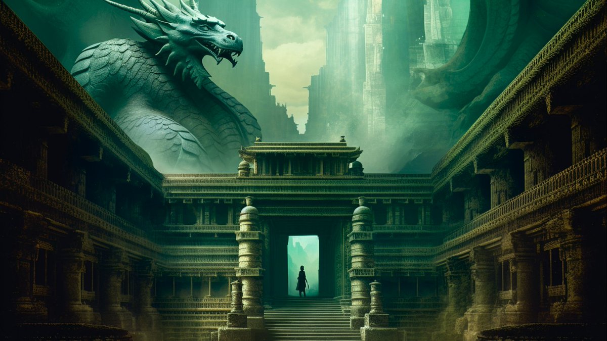 TheJadeCity's tweet image. The Dragons beckon to The Hall of Wisdom,
To explore the lore, of this precious kingdom.

Its beauty and history, a tale to share,
The precious scrolls of knowledge rare.

A gemstone that holds eternal youth.
#Jadeite, a thread of essential truth 👇