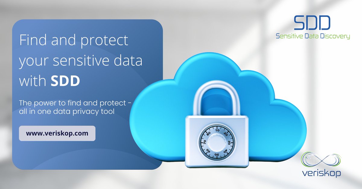 Discover sensitive data spread with #SDD! 🛡️ 

#SensitiveData is at the core of business and it's important to protect it from potential threats. Our SDD (#SensitiveDataDiscovery) tool helps discover the spread of sensitive data through your organization's data infrastructure.