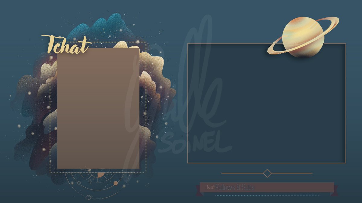 CSoinel's tweet photo. A vendre 🌠Pack d'overlays &amp; panneaux Twitch "Nebulae" sur le thème de l'espace et des nébuleuses 🌌🪐 Infos en mp 💜 #twitchartist #artist #art #streampack RT appréciés 🤩 https://t.co/eSlVKbBN12