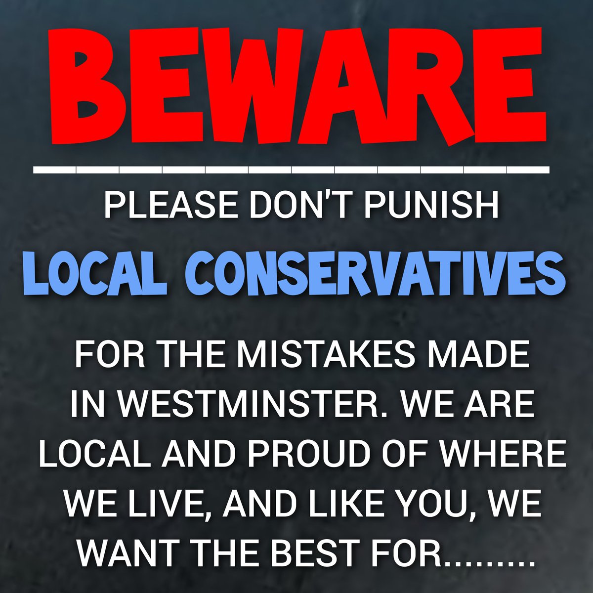 ⚠️ #ToryScam ⚠️

The @Conservatives are peddling this wording on #LocalElection leaflets. 

🚨 Don't fall for it. 

#LocalTories are STILL #Tories!! 

#ToryCorruption #TorySleaze #ToriesDestroyingOurCountry 
#ToriesDevoidOfShame 
#ToriesOnTheTake #ToriesOut 
#ToriesOut273