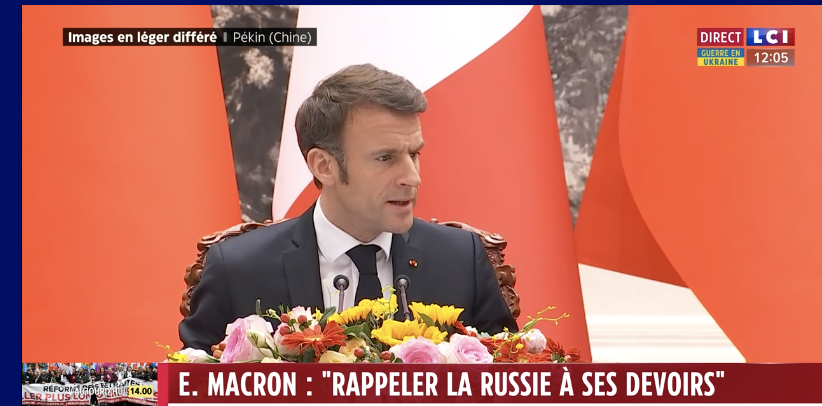 tcabarrus's tweet image. Pour #BFMTV, la relation franco-chinoise sur fond de guerre en #Ukraine n&apos;existe pas. 
La France est une île coupée du monde, autocentrée où seuls existent la #contestation de la #ReformedesRetraites et les #opposants d&apos;#EmmanuelMacron. C&apos;est une honte. 😡