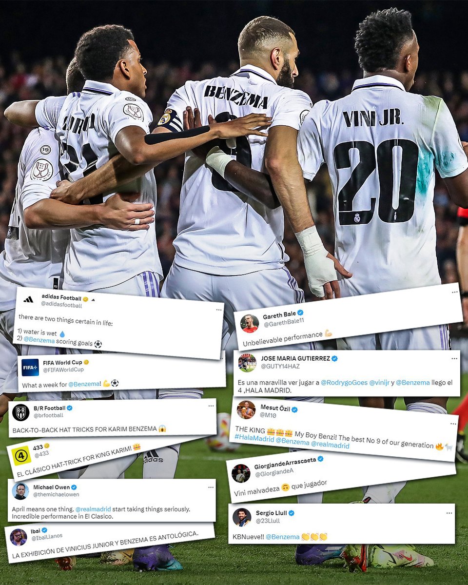 realmadrid's tweet photo. 🤍 ¡ESTO ES EL REAL MADRID! 🤍
#ElClásico | #CopaDelRey https://t.co/IHqEmR8zxJ